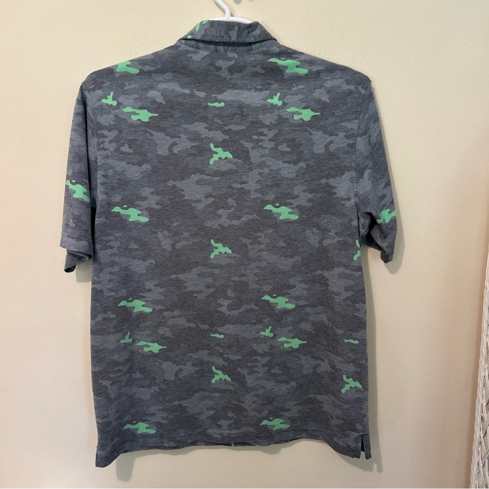 Walter Hagen Golf Polo Shirt Men’s Large Athleisure Casual Camo Print Gray - Picture 3 of 12